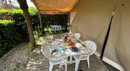 Tente Lodge 2 Chambres 4 Adultes et 1 Enfant Sans Sanitaires