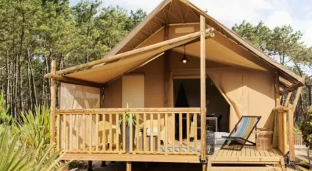 Tente Lodge Jungle Wood 2 Chambres 5 Personnes