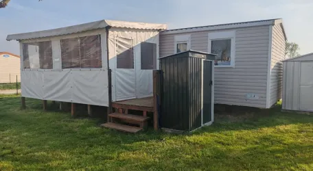 Mobil Home Aqua 3 Chambres 6 Personnes Terrasse Semi-Couverte Clim TV