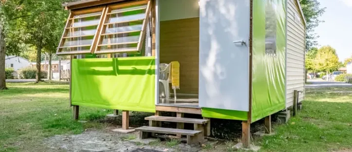Bungalow toilé 2 Chambres 5 Personnes Sans Sanitaires