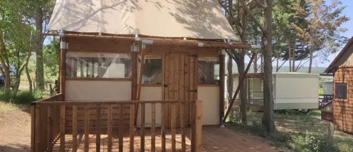 Caba-Lodge Evasion 2 Chambres 4 Personnes Sans Sanitaires