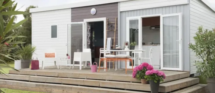 Mobil Home Family 2+ Clim 2 Chambres 4 Adultes et 2 Enfants