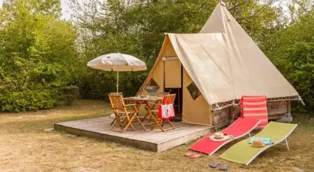 Tente Tipi 2 Chambres 4 Personnes Sans Sanitaires