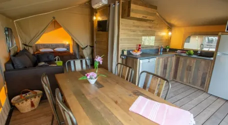 Lodge Premium 2 Chambres 5 Personnes avec bain nordique