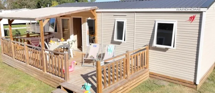 Mobil Home XXL 4 Chambres 8 Personnes
