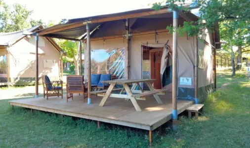 Tente Lodge 2 Chambres 4 Personnes