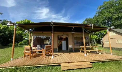 Tente Lodge 2 Chambres 5 Personnes