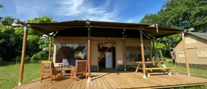 Tente Lodge 2 Chambres 5 Personnes