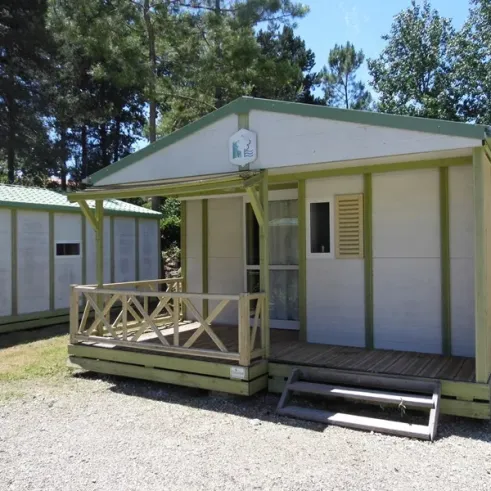 Chalet 2 Chambres 5 pers. - Le Pardaillan avec balcon et escalier