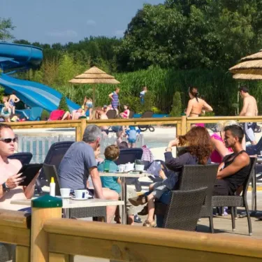 Visite du parc aquatique à Camping L'Océan Breton