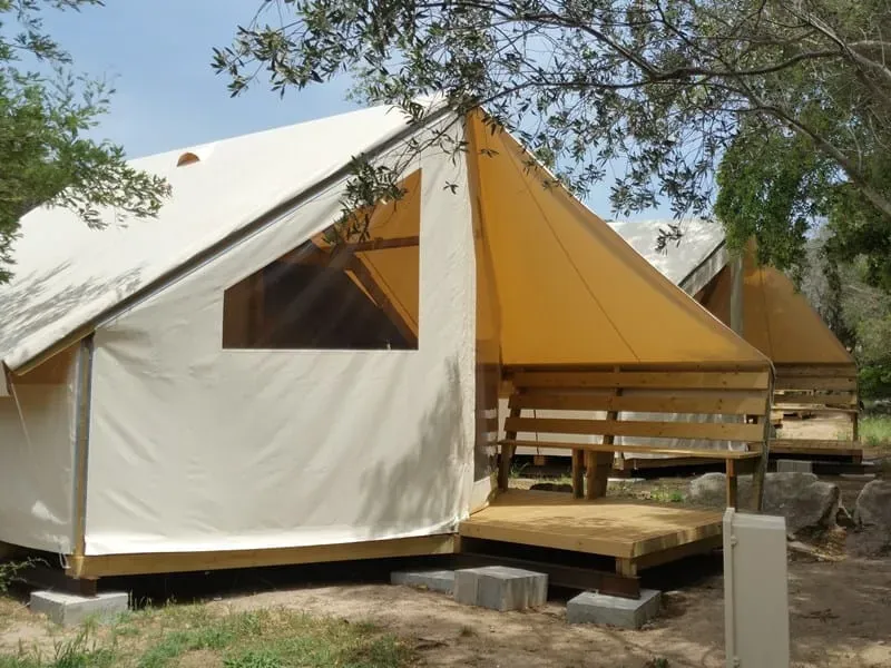Tente Sans Sanitaires 2 Chambres 4 Pers