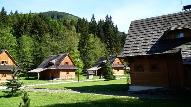 Hébergement camping - Location chalet