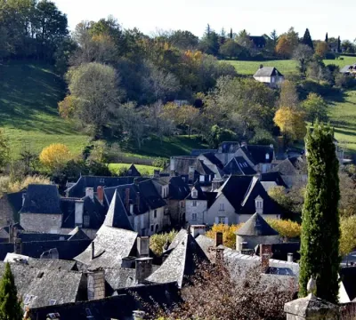 Village de Turenne en Corrèze, Nouvelle-Aquitaine