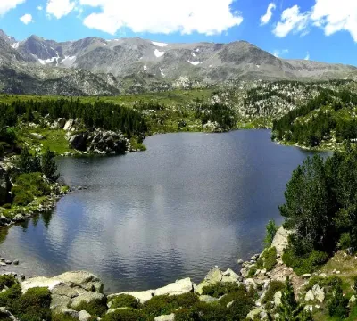 Lac de la Coumasse dans les Pyrénées-Orientales, Occitanie