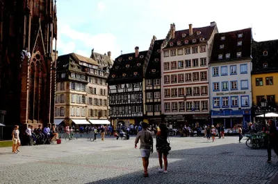 Place de la cathédrale Notre Dame, Strasbourg