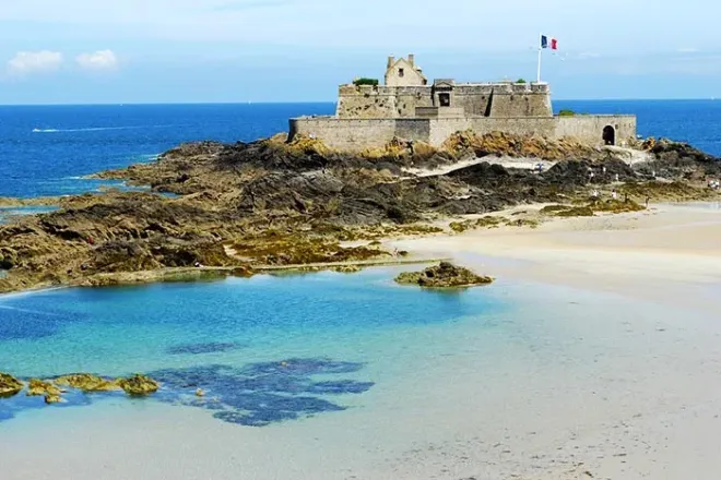 Fort National à Saint-Malo, Ille-et-Vilaine
