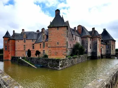Château de Carrouges dans l'Orne, Normandie