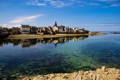 Village typique de la côte bretonne, Bretagne