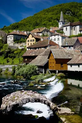Ville de Lods, Doubs, Bourgogne Franche-Comté