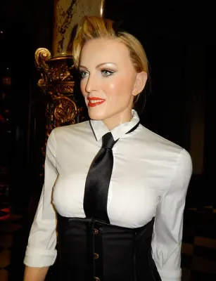 Madona, statue de cire, Musée Grévin, Paris