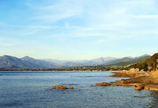 Golf d'ajaccio en face de Porticcio, Corse-du-Sud