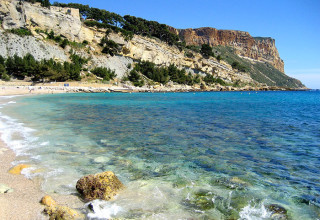 Plage de Cassis près de La Ciotat, Bouches-du-Rhône