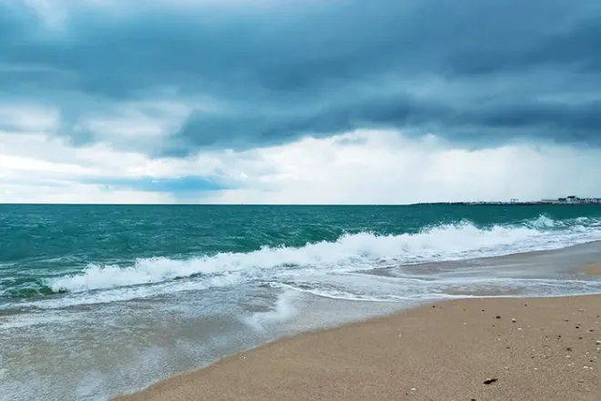 Plage de La Turballe près de Saint-Brévin-les-Pins, Loire-Atlantique 