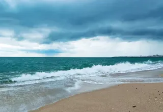 Plage de La Turballe près de Saint-Brévin-les-Pins, Loire-Atlantique