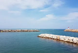 Promenade au port de Canet-en-Roussillon, Pyrénées-Orientales