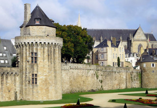Remparts de la ville de Vannes, Morbihan, Bretagne