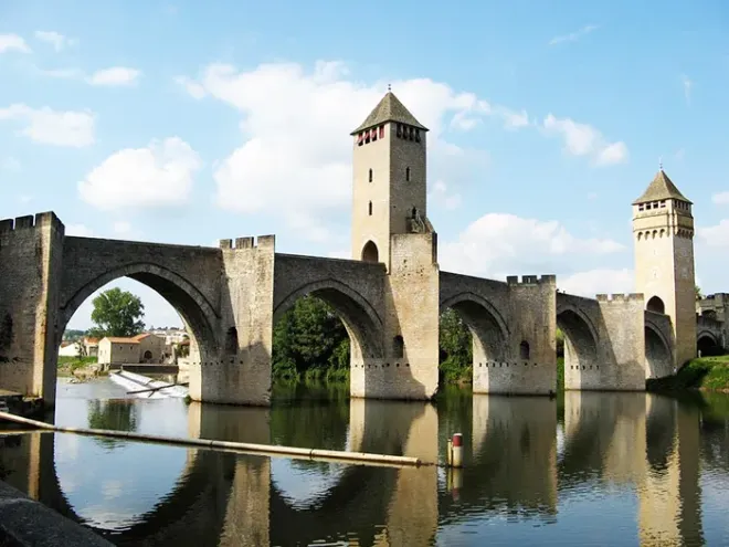 Pont-de-Valentré à Cahors, Lot, Occitanie
