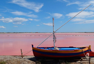 Marais-salant de Gruissan près de Port-la-Nouvelle, Aude
