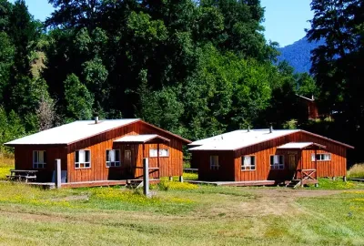 Chalet, camping montagne