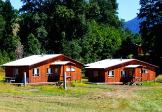 Chalet, camping montagne