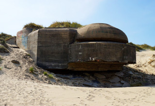 Bunker allemand, plage de Dunkerque, Nord