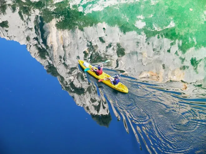 Excursion en Canoé dans les Gorges du Verdon