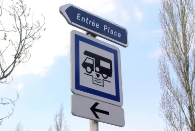 Aire de stationnement pour camping-cars
