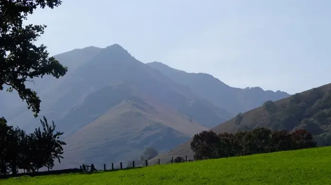 La Vallée de Baigorry, près d'Ascarat en Pyrénées Atlantiques