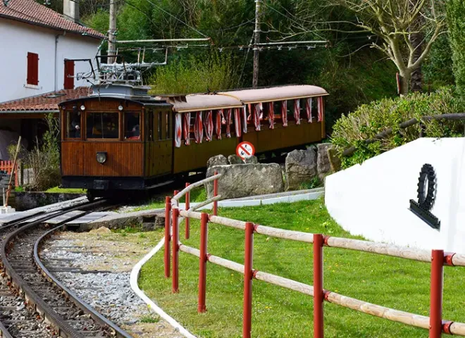 Le train de la Rhune en Pyrénées-Atlantiques