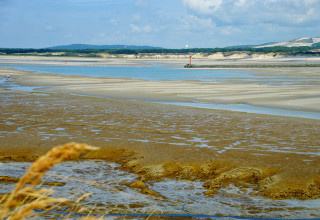 Plage de la Côte d'Opale à proximité de Camiers, Pas-de-Calais