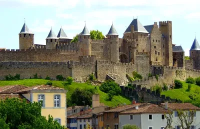 Cité médiévale de Carcassonne et ses remparts