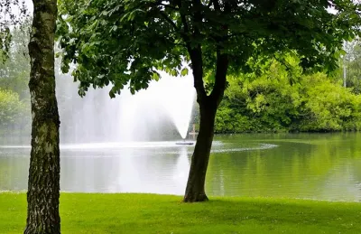 Parc du Héron à Villeneuve-d'Asq, Nord