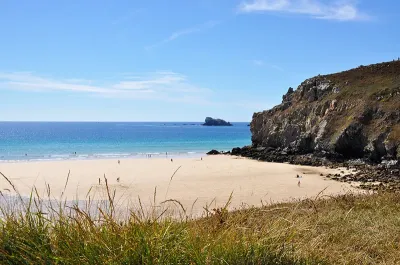 Plage du Finistère à proximité de Concarneau