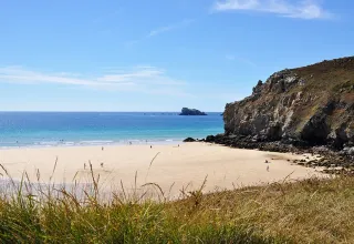 Plage du Finistère à proximité de Concarneau