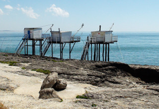 Zone de pêche, estuaire en Charente-Maritime