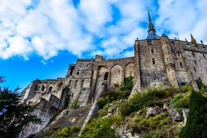 Abbaye du Mont Saint-Michel dans la Manche, Normandie