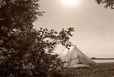 Les origines du camping