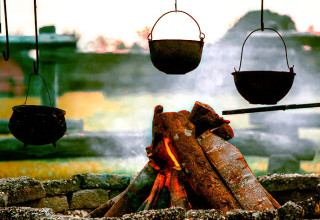 Feu de camp scout