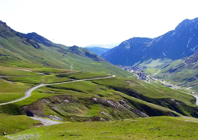 Col du Tourmalet, camping Pyrénées
