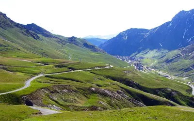 Col du Tourmalet, camping Pyrénées